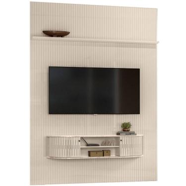 Imagem de Home Suspenso Para Tv 65 Polegadas 2 Portas New Cassino Calacata/off White