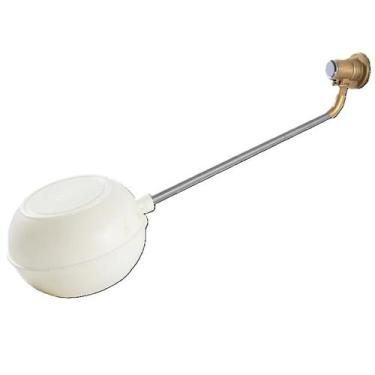 Imagem de Boia Para Caixa D'Agua Pressão Balão Plástico 3/4 - REAL METAIS - REAL