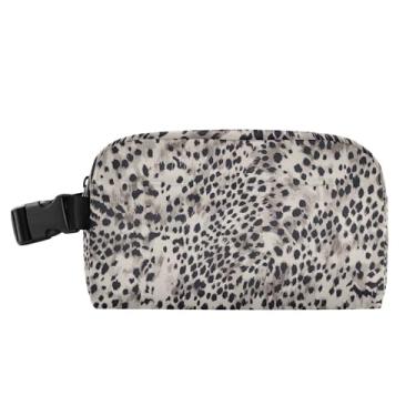Imagem de TSENQUE Lancheira personalizada com estampa de leopardo de pele de animal para mulheres, meninas, lancheira masculina e infantil, lancheira para trabalho, pequena bolsa térmica de alimentos floral
