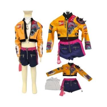 Imagem de Fantasia De Cosplay Para Meninas Kpop Demon Rumi Zoey Mira Huntrix Hun