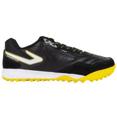 Imagem de Chuteira Topper Dominator Club V Scty Preto/Branco/Amarelo,44