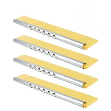 Imagem de Pacote com 4 cabeças de esfregão de esponja de celulose comprimida substituíveis, tamanho: 12,8 polegadas (apenas 4 cabeças de esfregão não incluem alça)