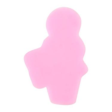 Imagem de GLOGLOW Molde de Cozimento Molde de Bolo, Grau Alimentício, Padrões de bebê Menino e Menina, Rosa, Seguro para Máquina de Lavar Louça, para Bolos Fondant e Artesanato DIY 3D Silicone Fondant Nan