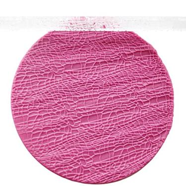 Imagem de GLOGLOW Rolo de Massa de Acrílico Com 28 Padrões, Material Compatível Com FDA, Aderência Confortável, 16 X 1 Cm, Leve para Produtos de Panificação de Massa e Pastelaria (52005 padrão de crocodilo)