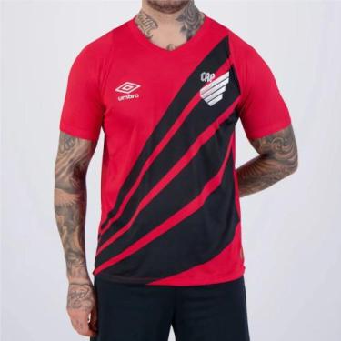 Imagem de Camisa Athletico Paranaense I 24/25 s/n Jogador Umbro Masculina, Verme