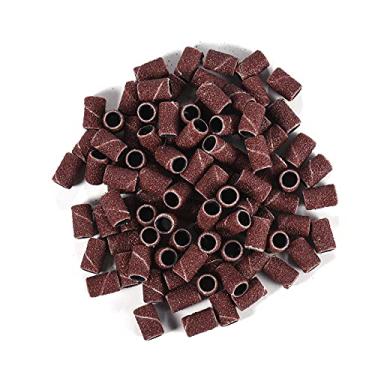 Imagem de Yinhing Conjunto de Bandas de Lixa para Unhas, Grau Profissional, 300 Peças, Anéis Com 2 Bits para Manicure, Pedicure, Arte, Salão de Beleza, Uso Doméstico