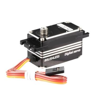Imagem de Motor servo Waterproof Digital Metal housing Gear Short Body servo Suitable for 1/10 1/8(B011)