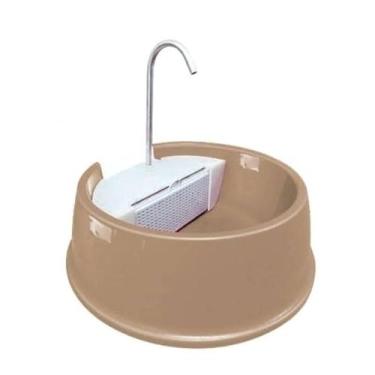 Imagem de Fonte Bebedouro Marrom Para Gatos E Cães Automático Bivolt - Furacao P