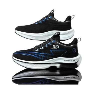 Imagem de Tênis De Corrida Masculino Com Placa De Carbono Leve Antiderrapante Pa