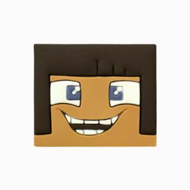 Imagem de Kit 50 Peças aplique Emborrachado Cabeça Minicraft