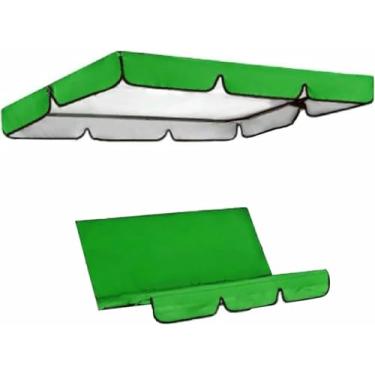 Imagem de Cobertura Superior De Balanço, Tenda De Rede De Balanço De 3 Lugares E Cobertura De Teto Para Proteção De Jardim 190 * 132 * 15cm (balanços Não Incluídos) ~/