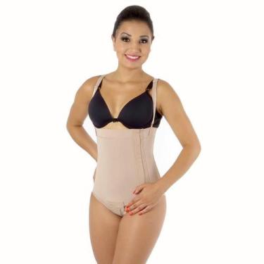 Imagem de Cinta Modeladora Para Pós Parto Calcinha Nude GG - Corpo Pele