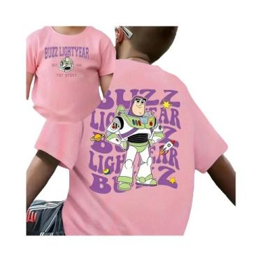 Imagem de Camiseta Infantil De Verão Confortável E Respirável Com Estampa Retrô 