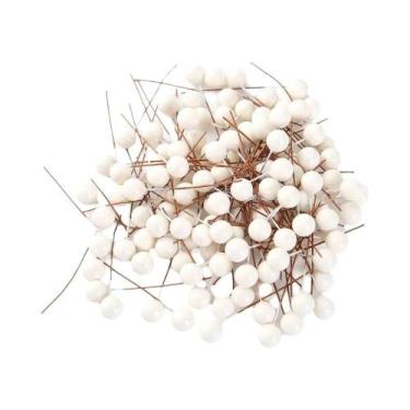 Imagem de Enfeites De Natal Em Forma De Frutas Vermelhas Douradas 50 Peças Decor