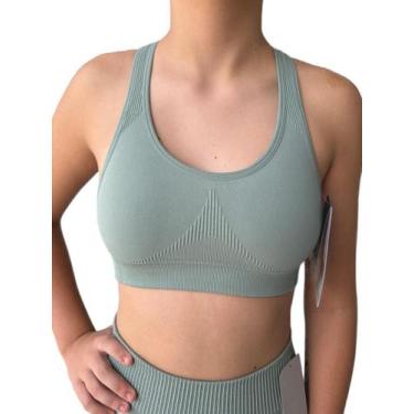 Imagem de Top Feminino Lupo Challenge 71407 Alta Sustentação Fitness, Telha