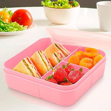 Imagem de POTE HERMETICO MARMITA LANCHE MIAMI 700ML - ROSA