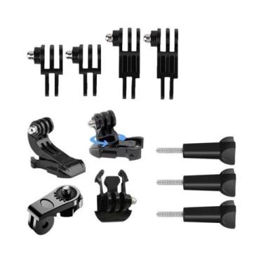 Imagem de Suportes Adesivos Para Câmeras GoPro Hero 13 12 11 8, Insta360 X4, SJC