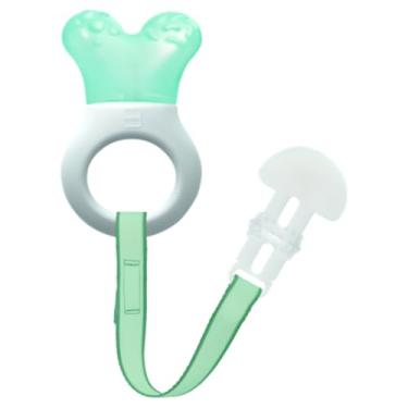 Imagem de Minimordedor Bebê Verde Curvo Cooler & Clip Mam MO40026