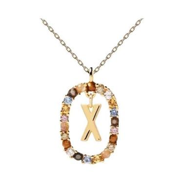 Imagem de Colar Com Pingente De Letra A-Z Ajustável Para Mulheres, Joia Criativa