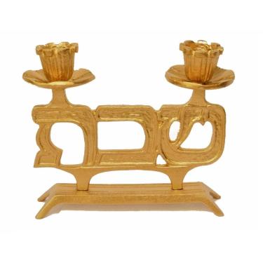 Imagem de Castiçal Para 2 Vela - Suporte De Vela Castiçais Para Shabat