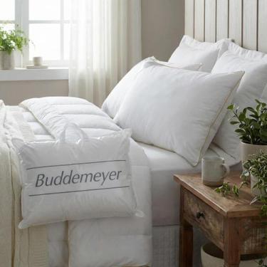 Imagem de Travesseiro Buddemeyer Toque de Pluma 50 x 70 100% Algodão Branco