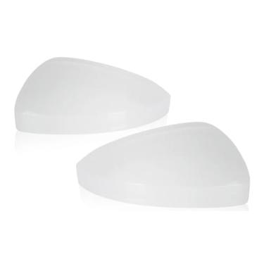 Imagem de Tampa Da Tampa Do Espelho Lateral Da Porta Lateral Compatível Com VW Tiguan AD BW MK2 2017 2018 2019 2020 2021 2022 2023 Substituição Da Guarnição Da Caixa Lateral Do Retrovisor(2pcs White)
