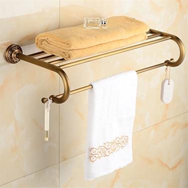 Imagem de Toalheiro, toalheiro para banheiro, suporte de toalha de mão de banho, toalheiro de cobre, banheiro esculpido antigo europeu, barra de toalha antiga/cor/toalheiro