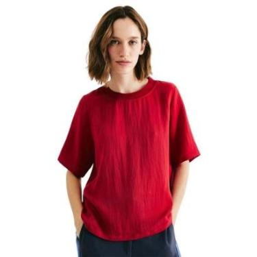 Imagem de Blusa Hering Feminina Peach Touch Texturizada-Feminino