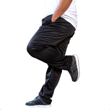 Imagem de Calça Jogger Plus Size Lisa Masculina Elástico na Barra 106 - KSC, G1,