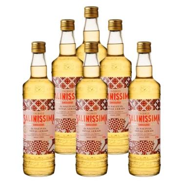 Imagem de Cachaça Saliníssima Amburana 670ml 6 Unidades