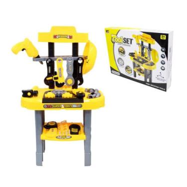 Imagem de Bancada De Ferramentas Brinquedo Infantil Oficina Didática Educativa E