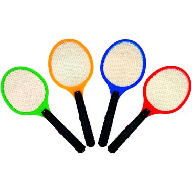 Imagem de Raquete Mata Mosquito Pernilongo Mosca Inseto Recarregável Bivolt 110V/220V