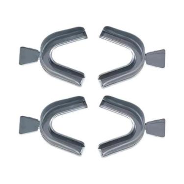 Imagem de Alinhador De Dentes De Silicone Unissex 1-4 Pares, Bandeja Ortodôntica