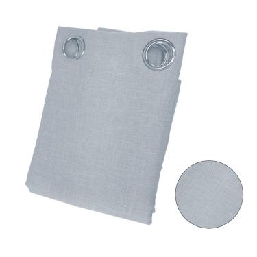 Imagem de Cortina Corta Luz 1 Folha 1.40x2.50m 8 Furos Azul Claro