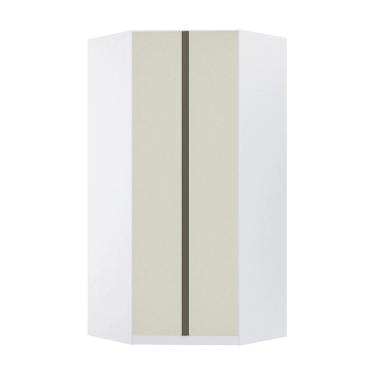 Imagem de Guarda Roupa Modulado Canto Closet 2 Portas 7 Prateleiras 111,9cm Prime Luciane Móveis