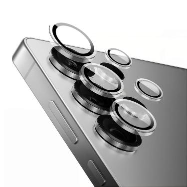 Imagem de Protetor de Lente para Samsung Galaxy S25 Ultra - Survivor - Transparente com molde aplicador - Frame para câmera - Gshield