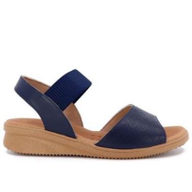 Imagem de SANDALIA USAFLEX PLATAFORMA MULTIMATERIAS LASER-Feminino