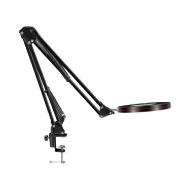 Imagem de Lupa USB Com 64 LEDs E Ampliação De 10X Para Soldagem, Reparos, Lâmpad