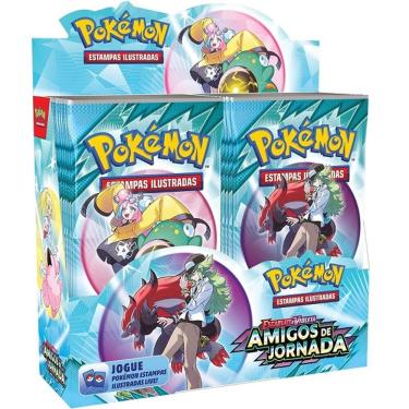 Imagem de Jogo Pokemon Booster Amigos de Jornada Copag Caixa 36 Envelopes