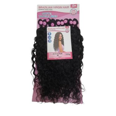 Imagem de Cabelo Cacheado Brazilian Virgin Hair Sleek Bio Vegetal Estilo Alessia