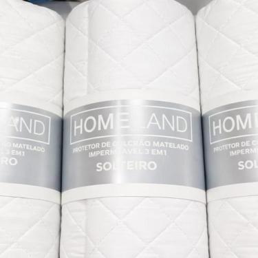 Imagem de Capa Protetora de Colchão Solteiro Matelada Lisa ANTIACARO ANTIALERGIC