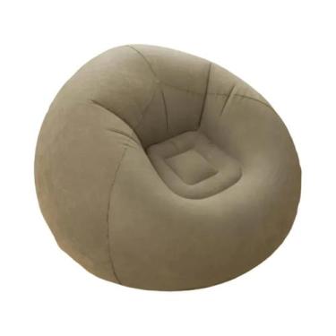 Imagem de Sofá Inflável Portátil De PVC Para Sala De Estar, Camping Ao Ar Livre 