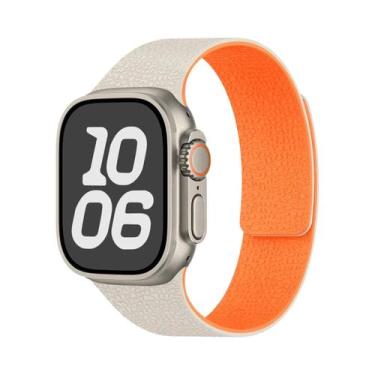 Imagem de Pulseira Magnética De Silicone Para Apple Watch Ultra 3 4 42 46MM Comp