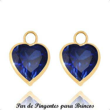 Imagem de Pingentes em Ouro 18k Coração 6mm para Brinco - Paulistana Joias, Safi