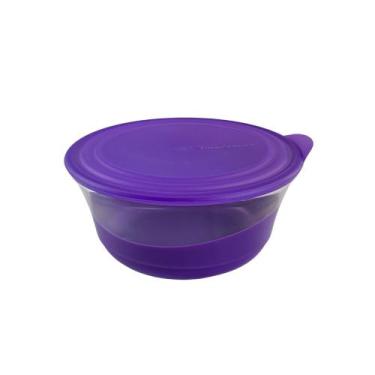Imagem de Tupperware Tigela Elegância Policarbonato 2,3 Litros - Transparente/Ro