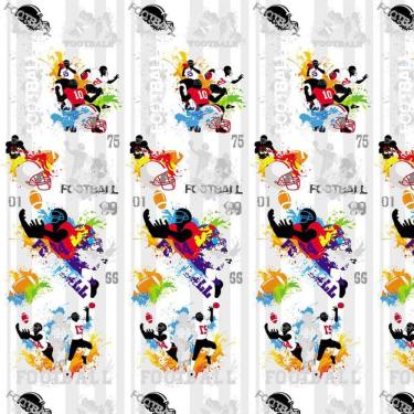 Imagem de Papel De Parede Futebol Americano Listra Autocolante Quarto