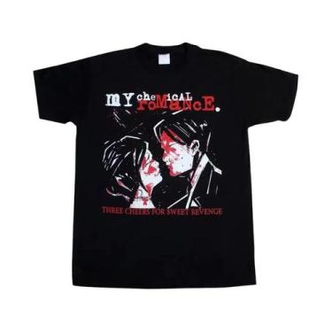 Imagem de Camiseta Unissex MY CHEMICAL ROMANCE Three Cheers for Sweet Revenge De