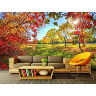 Imagem de Papel de Parede Paisagens Floresta 80 - 1,00 X 1,00