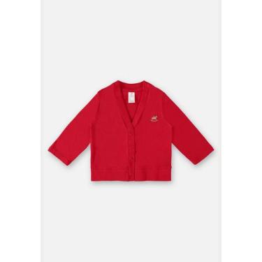 Imagem de Casaco Básico em Suedine Unissex para Bebê Up Baby, Rosa, PR