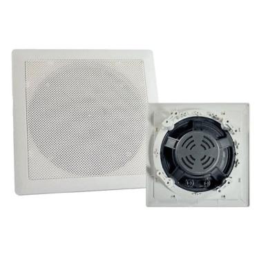 Imagem de Arandela Quadrada Fiamon Pl&Aacute;Stico 6 Polegadas Difusor